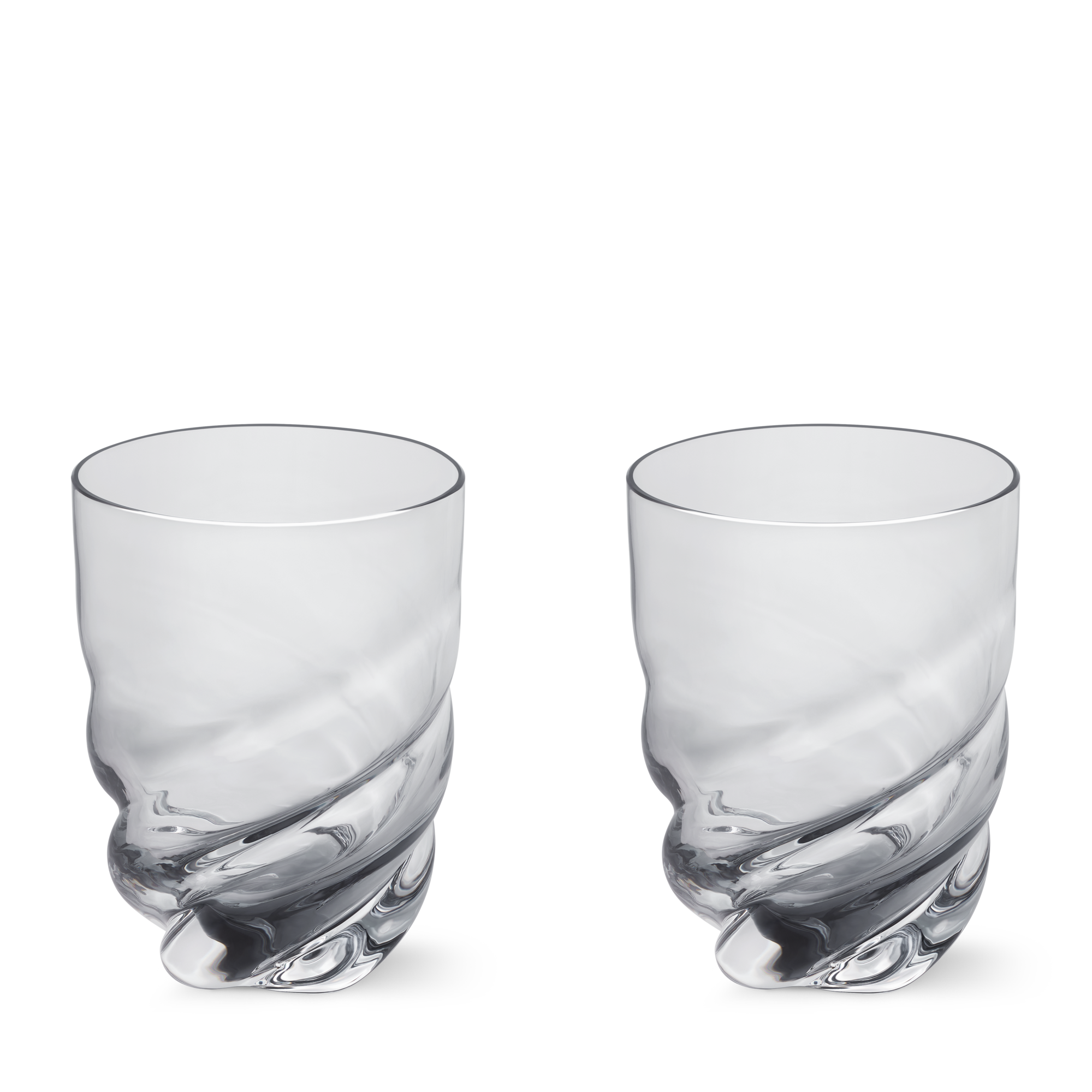 Set Of 2 Twist Glasses - Trunks, Travel and Home - Home and Art of